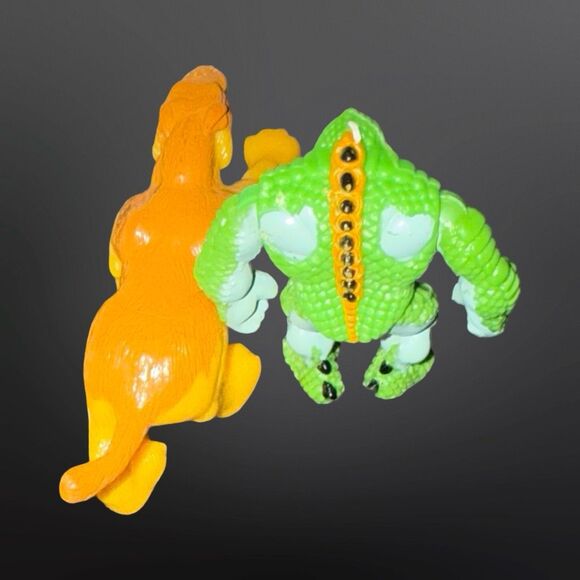 FP Imaginext T-Rex Playset Sabertooth Caveman Dinosaurs Island Figures 2.5” A6 - Picture 10 of 15